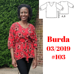 Burda 03/2019 #103 Pattern Review