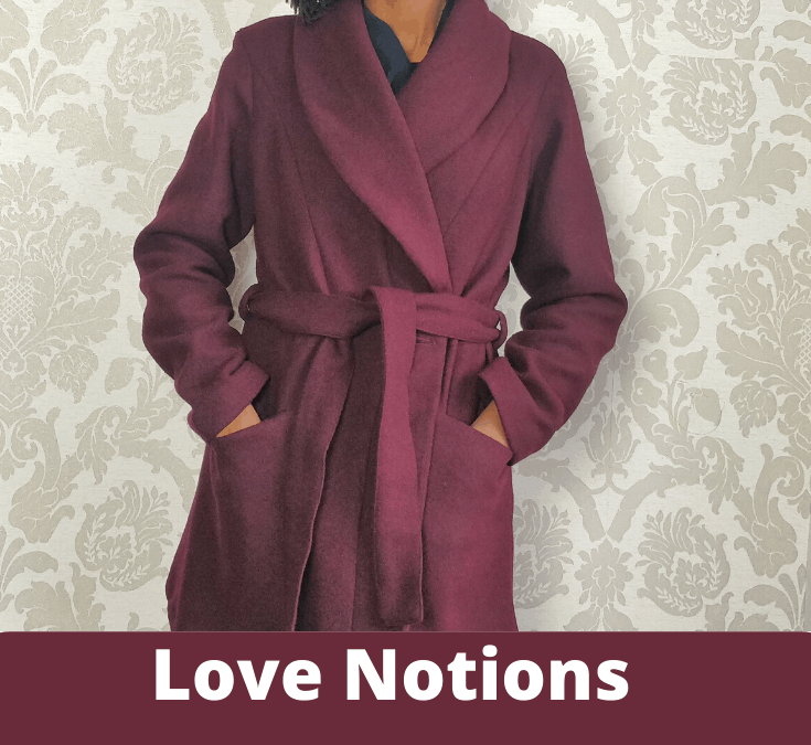Sewing My First Coat: Love Notions Octave Coat Pattern Review