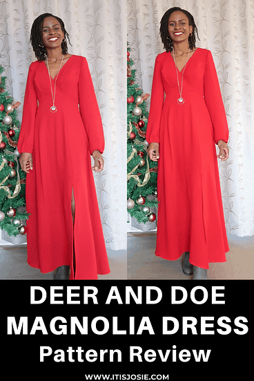 Deer and Doe Magnolia Dress sewing pattern review